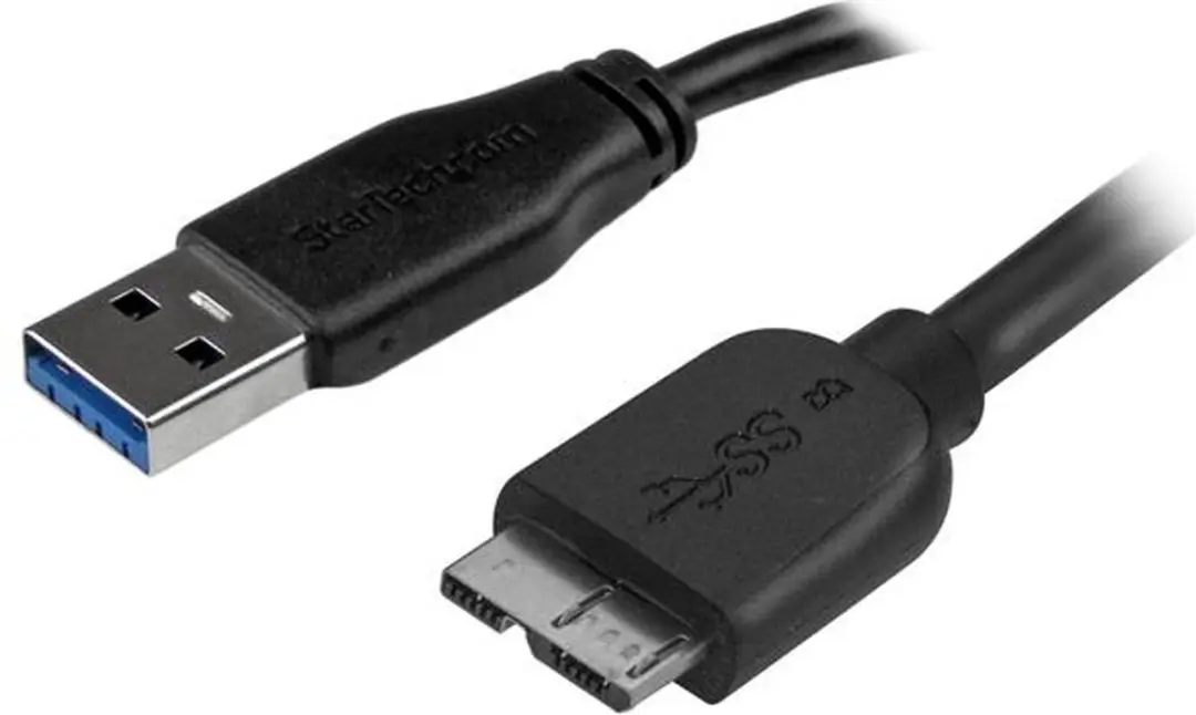 Startech USB3AUB50CMS USB naar Micro-USB Kabel - 50cm - Zwart