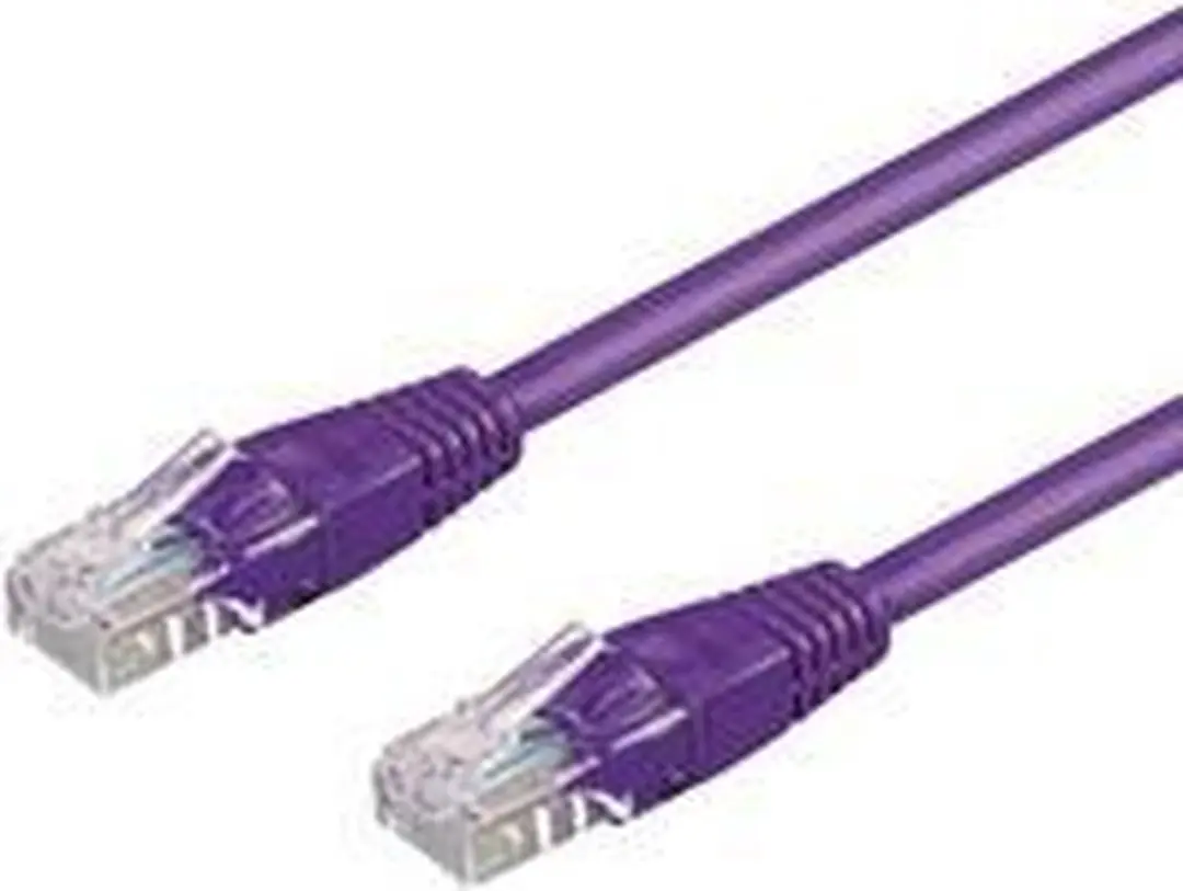 Goobay CAT5E Netwerkkabel RJ45 - 1.5m - Paars