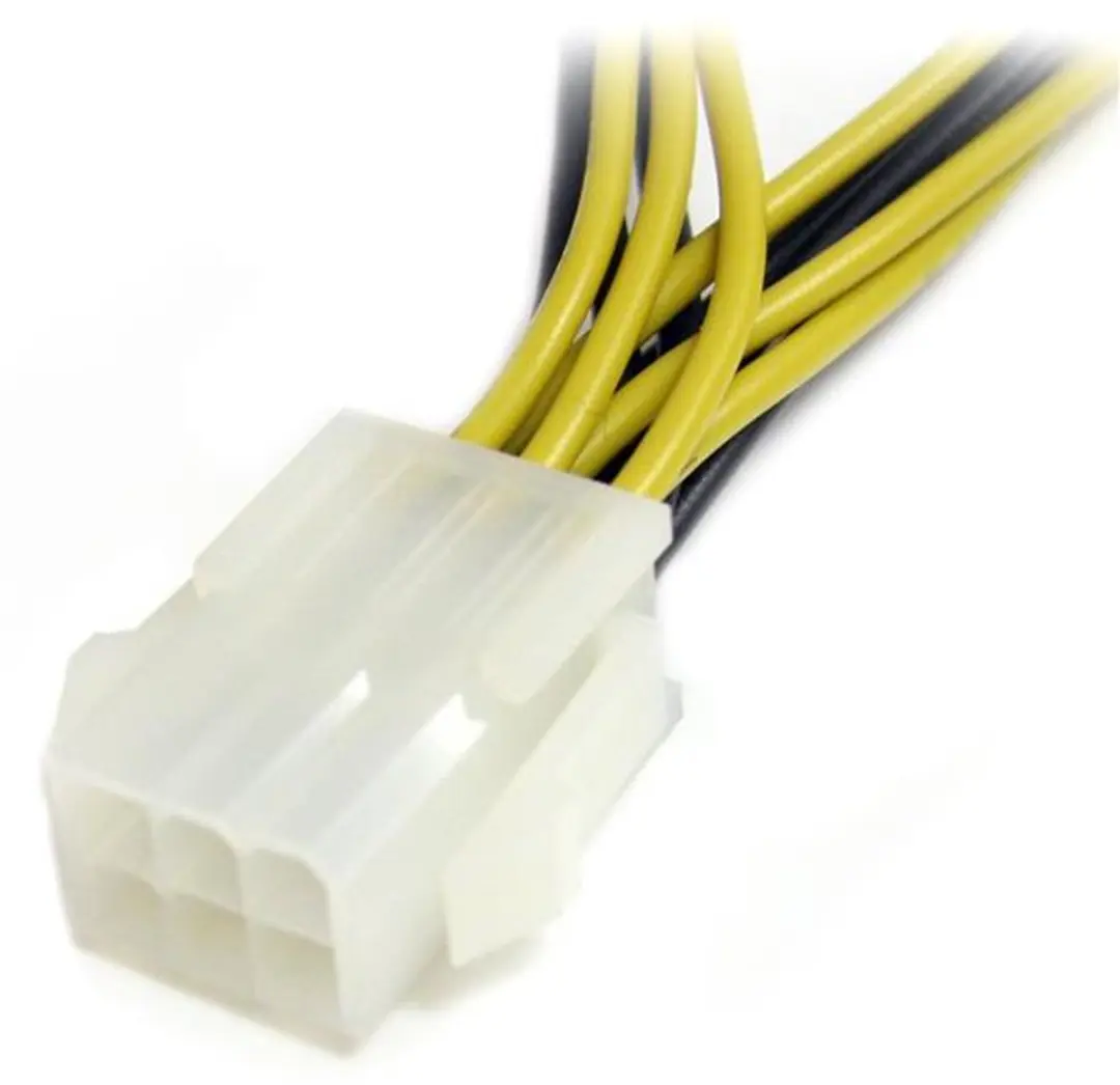 Startech PCIEXSPLIT6 PCIe Voedingssplitterkabel 15cm