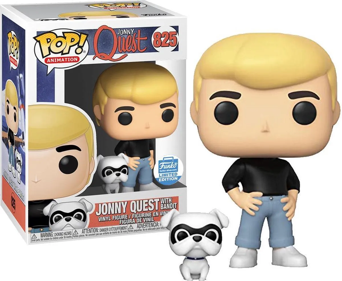 Funko Pop Jonny Quest With Bandit