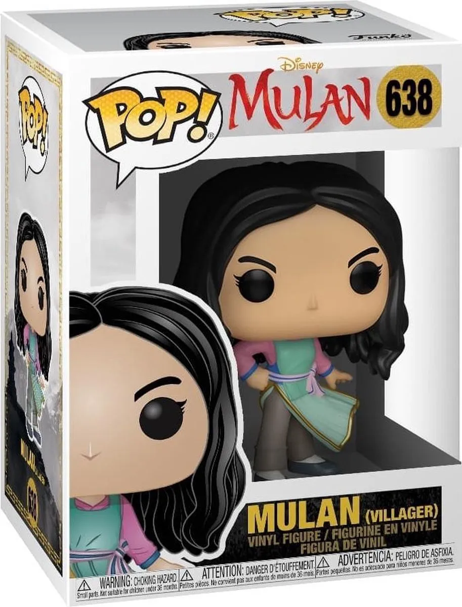 Funko POP! Mulan Villager Mulan 46097 - Veelkleurig