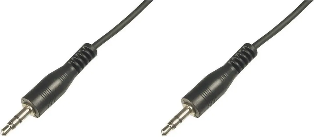 Digitus AK-510100-025-S Jackplug Kabel 2.5m - Zwart