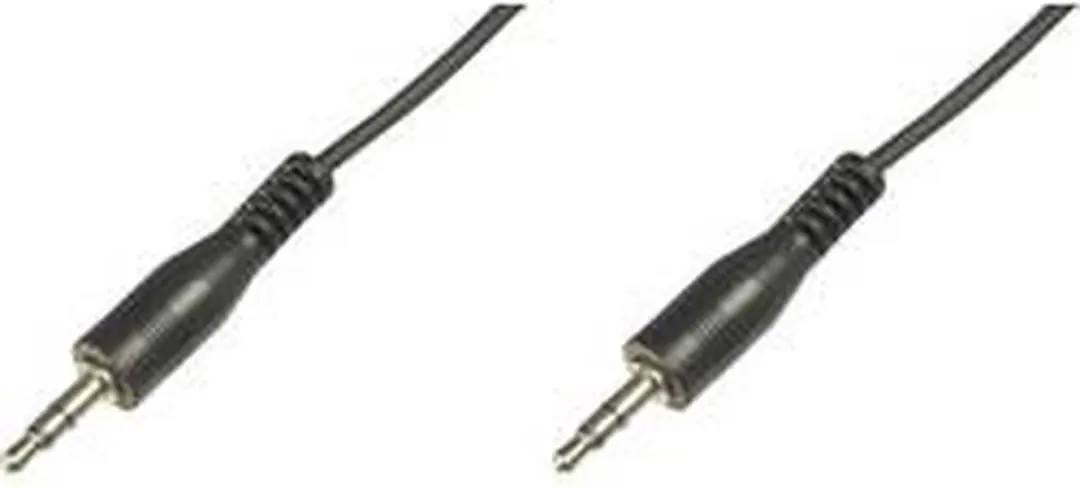 Digitus AK-510100-025-S Jackplug Kabel 2.5m - Zwart - afbeelding 6 van 6