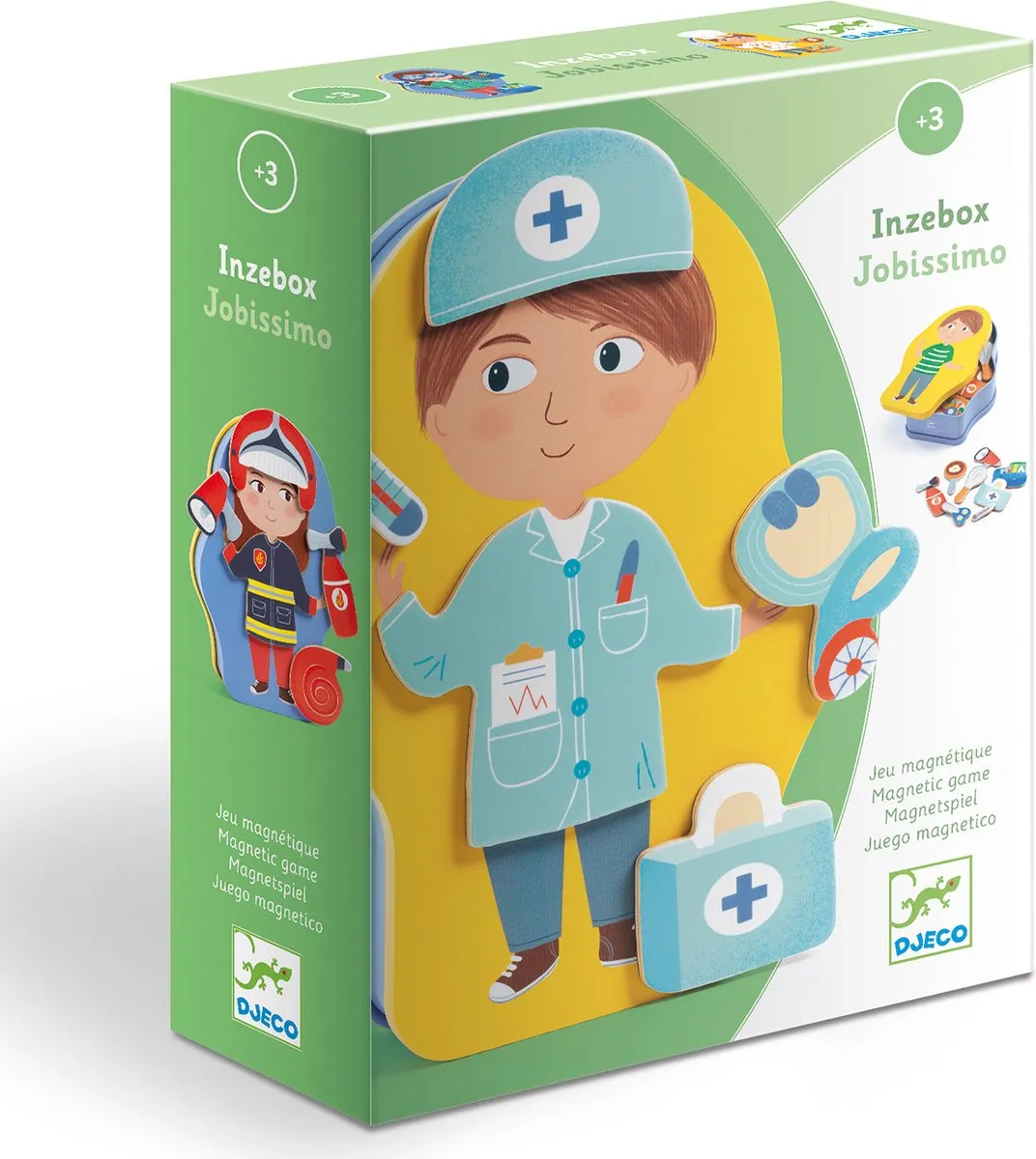 Djeco Inzebox Jobissimo Magnetisch Speelgoed