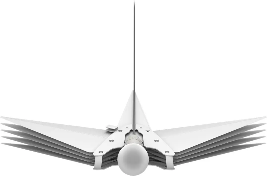 Goobay LED Kerstster 3D Ø56cm - Transparant/Wit