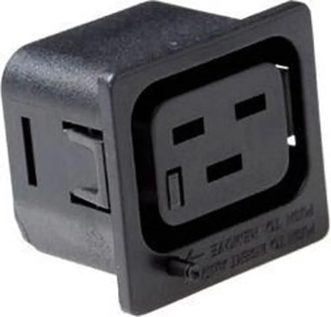 ACT C19 IEC Lock Net Entree PA195015BK - Zwart