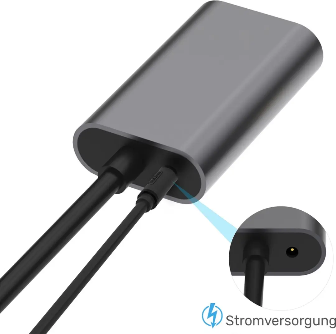 UNITEK Y-271 USB-kabel 5m - USB 2.0 A - Grijs