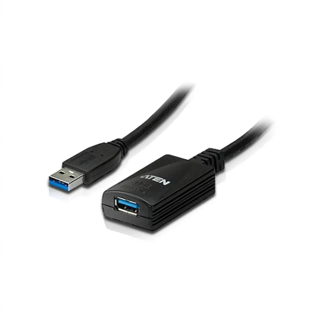 Aten AT-UE350A USB 3.0 A Male naar A Female - 5m - Zwart - afbeelding 6 van 6