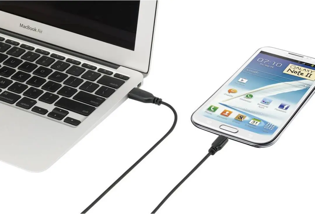 Renkforce RF-4032111 USB-kabel USB-A naar Micro-B 1m - Zwart