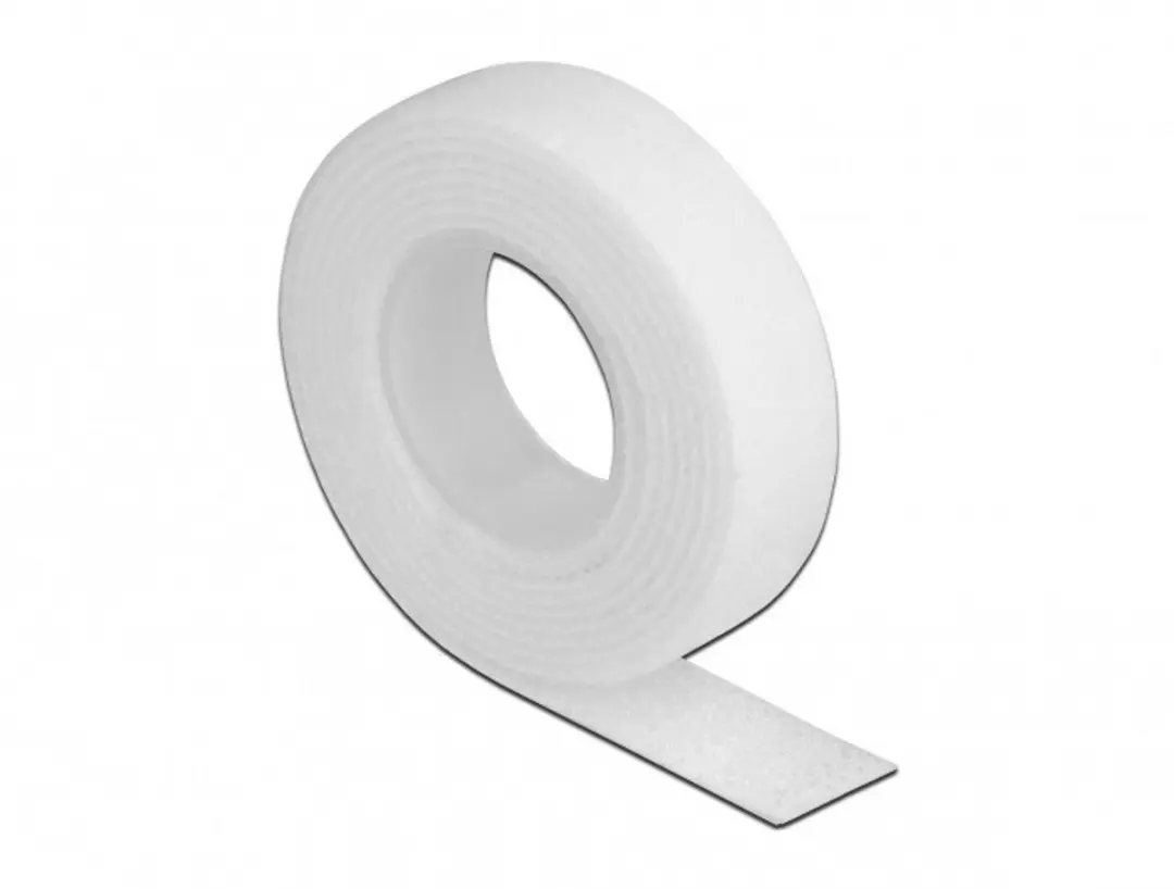 Delock Plakband op rol 1m x 13mm - Wit