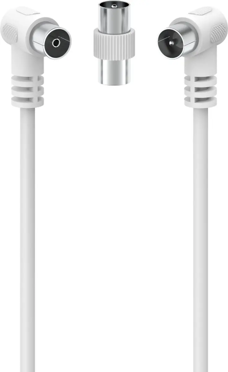 Hama 00205305 Coaxkabel 3m - Wit