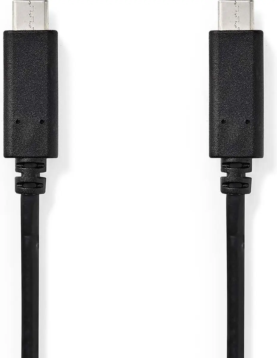 Nedis USB-C Kabel 60W 1m - USB 3.2 Gen 1 - Zwart
