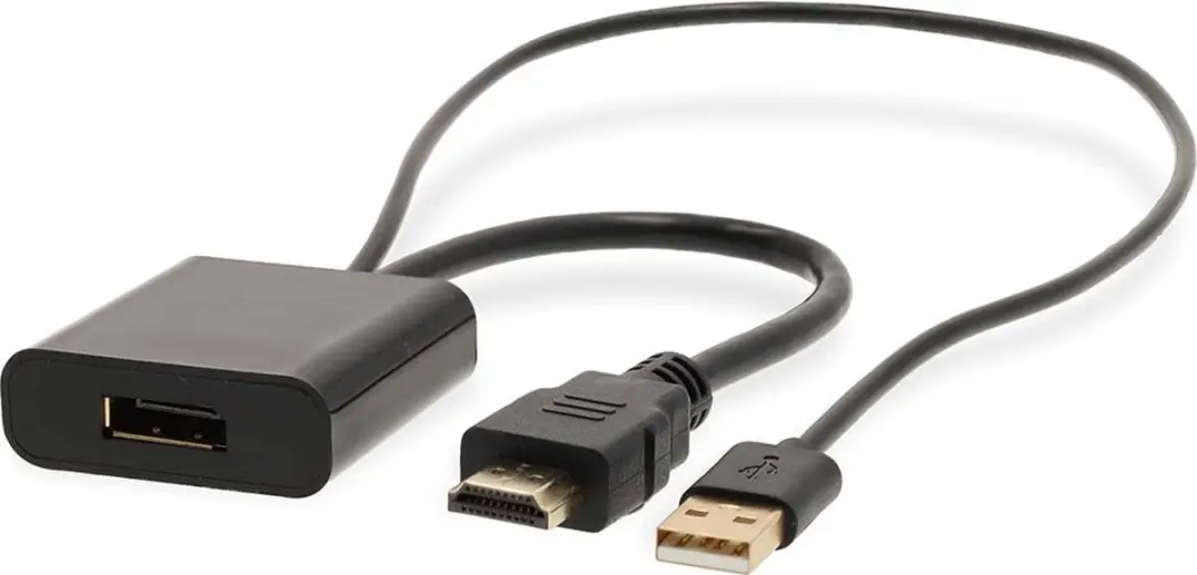 Nedis HDMI naar DisplayPort Adapter CCGB34300BK02 - Verguld - Zwart