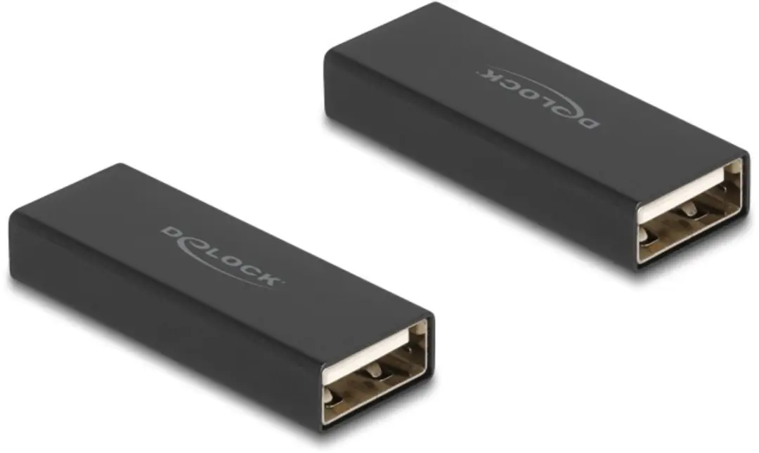 Delock USB 2.0 Type-A Male-naar-Male Adapter