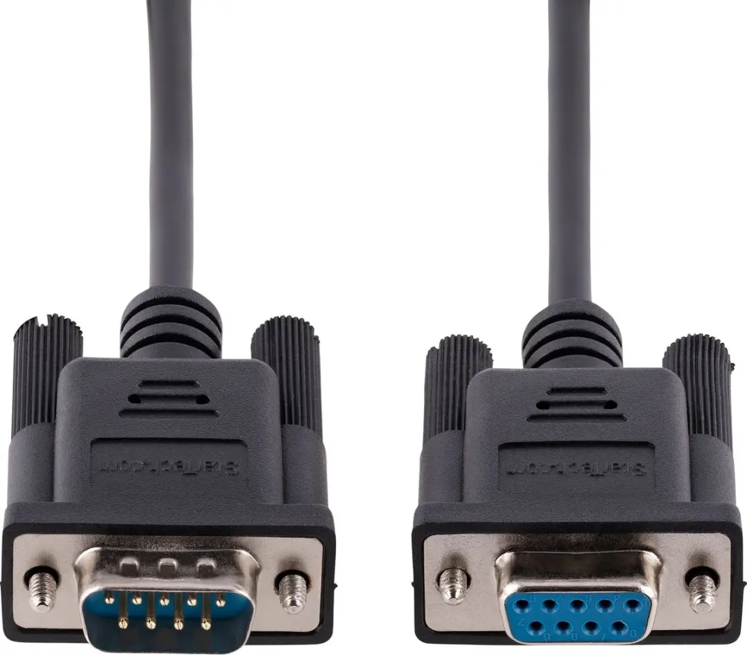 Startech 3m RS232 Null Modem Kabel DB9 - Zwart
