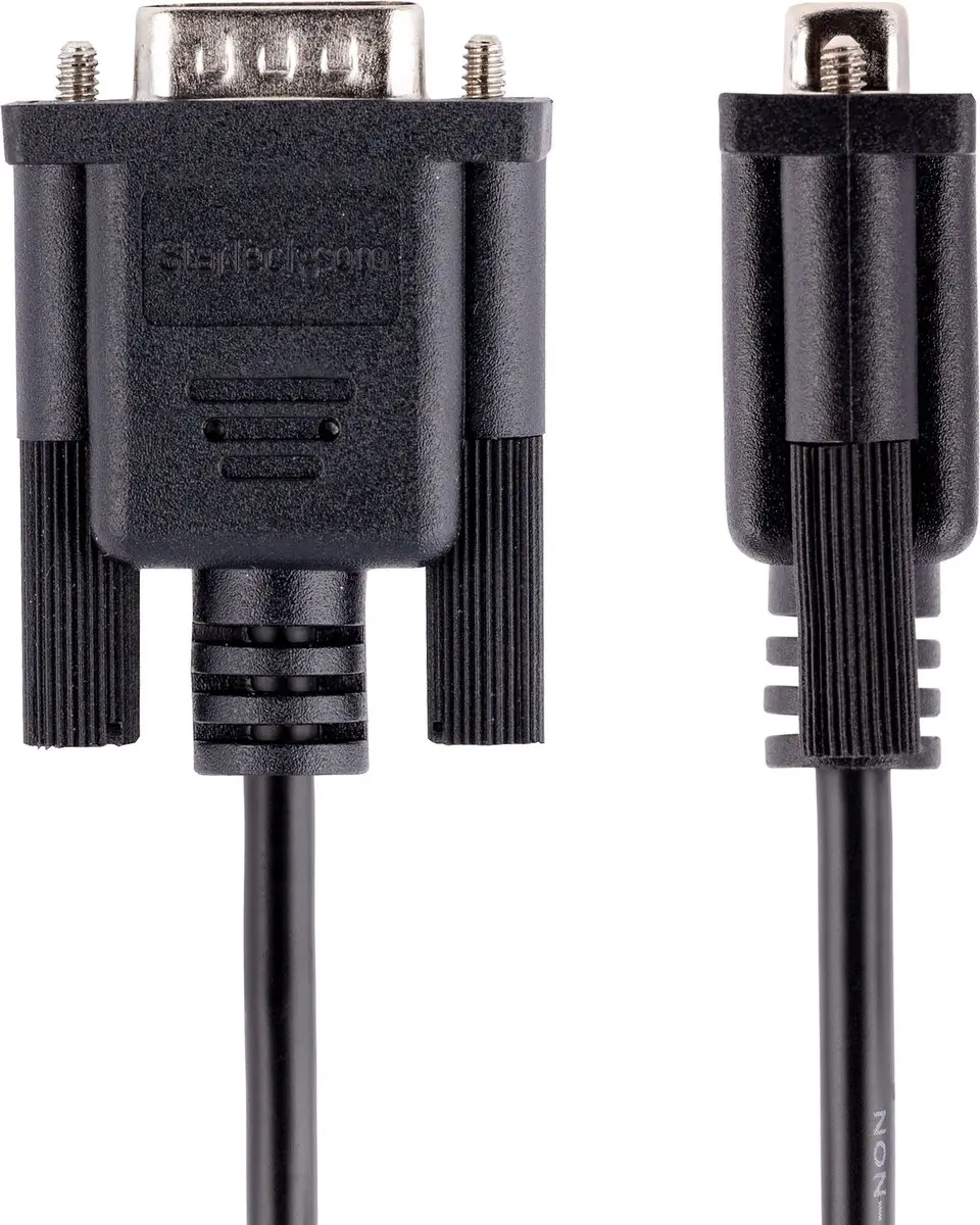Startech 3m RS232 Null Modem Kabel DB9 - Zwart