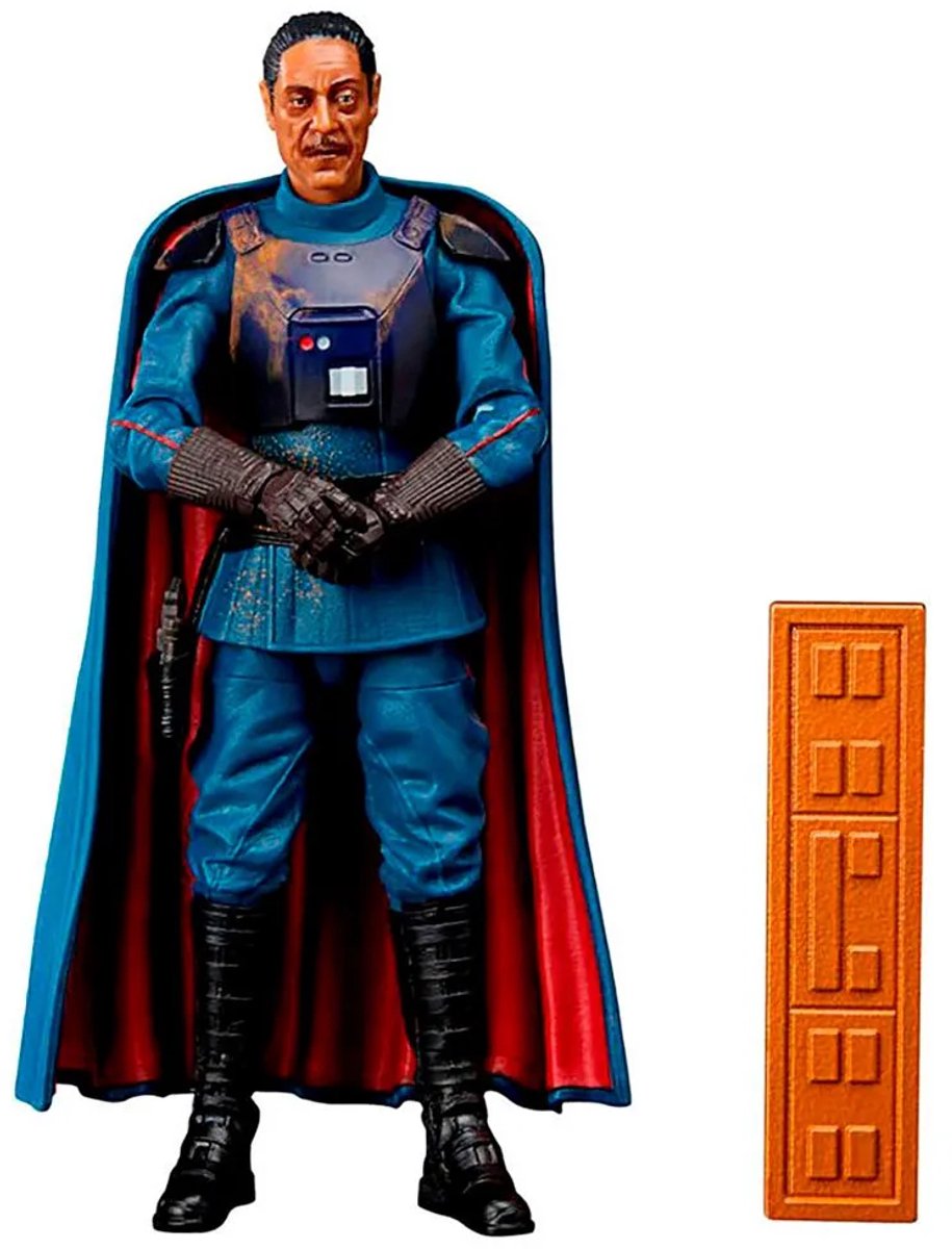 Hasbro Star Wars Actiefiguur Moff Gideon 15 cm The Mandalorian Black Series Credit Collection 2022 Multicolours