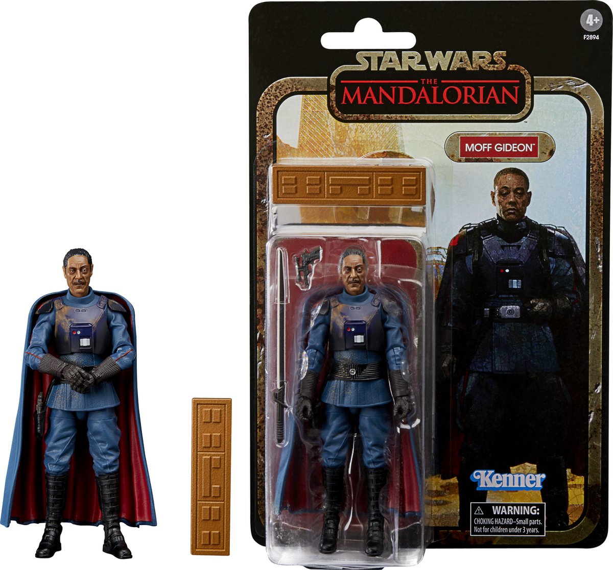 Hasbro Star Wars Actiefiguur Moff Gideon 15 cm The Mandalorian Black Series Credit Collection 2022 Multicolours