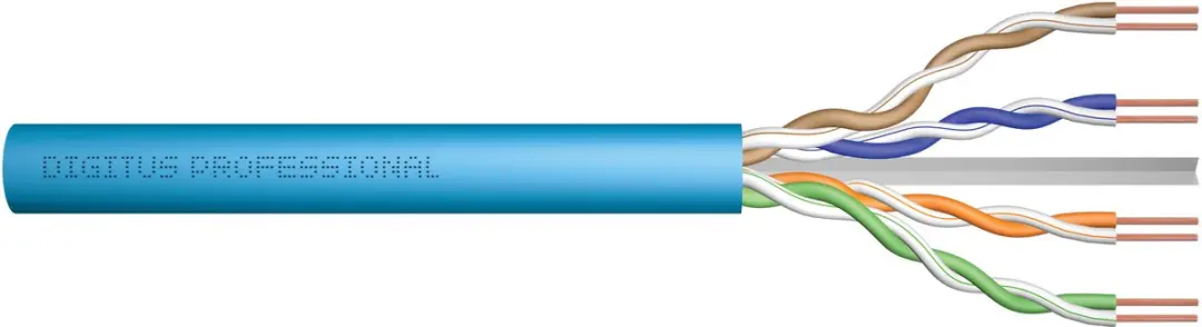 Digitus DK-1616-A-VH-1 Netwerkkabel Cat6a - 100m - Blauw