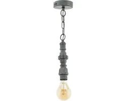 Eglo Chepstow Hanglamp E27 - 1 Lichtpunt - Zilver