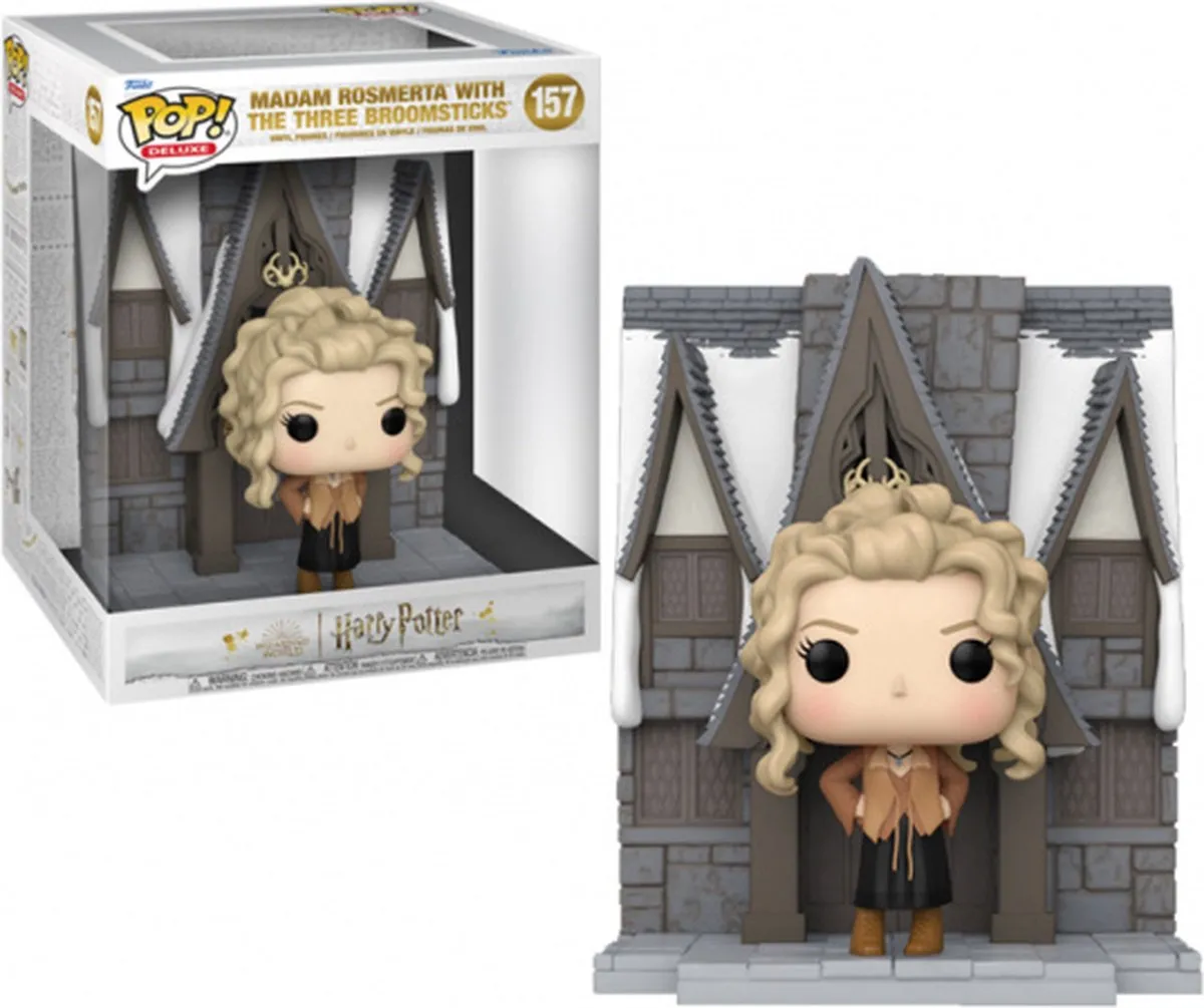 Funko Harry Potter POP! Deluxe Chamber of Secrets Hogsmeade 3 Broomsticks - 9cm