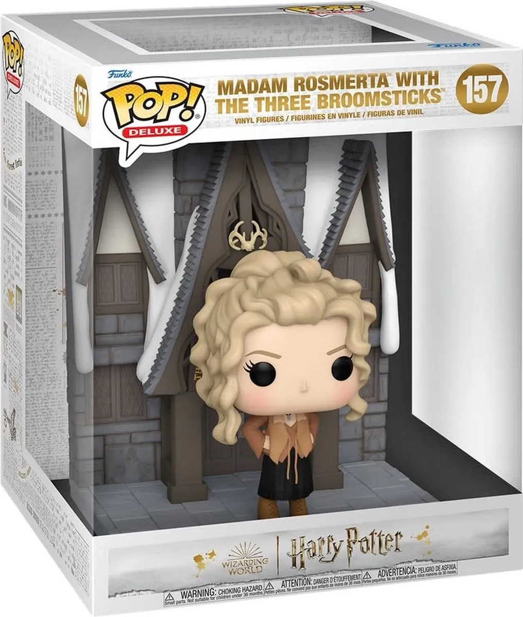Funko Harry Potter POP! Deluxe Chamber of Secrets Hogsmeade 3 Broomsticks - 9cm