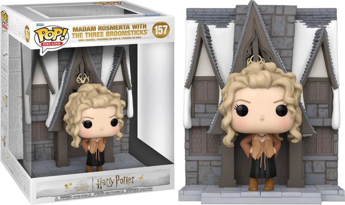 Funko Harry Potter POP! Deluxe Chamber of Secrets Hogsmeade 3 Broomsticks - 9cm