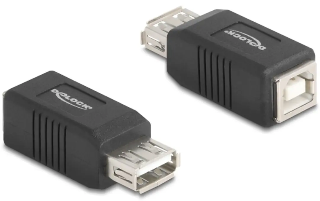 Delock USB 2.0 Adapter Type-A naar Type-B