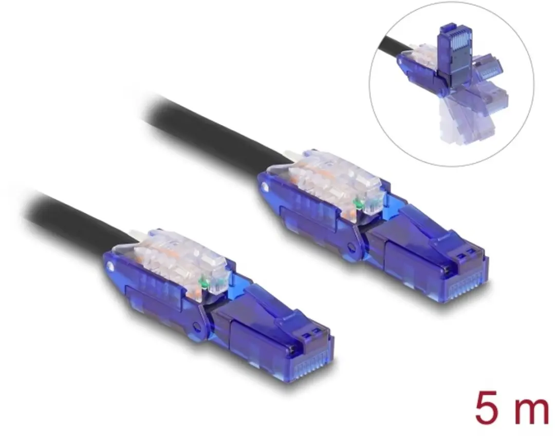 Delock Cat.6 UTP RJ45 Kabel 5m