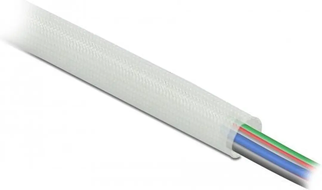 Delock Fiberglass Sleeving 2m x 6mm - Wit