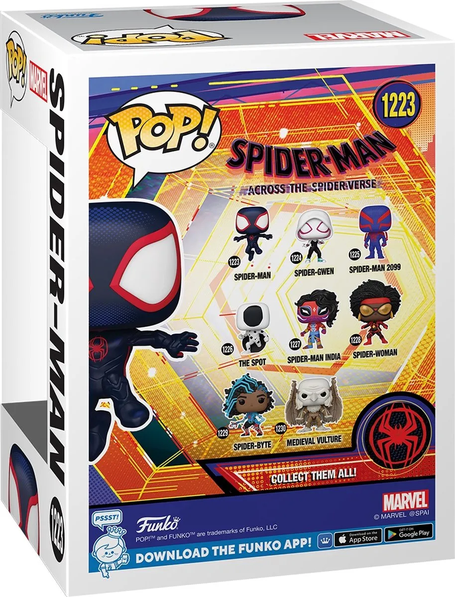 Funko Pop Marvel Spider-Man Across the Spider-Verse #1223 - Multi