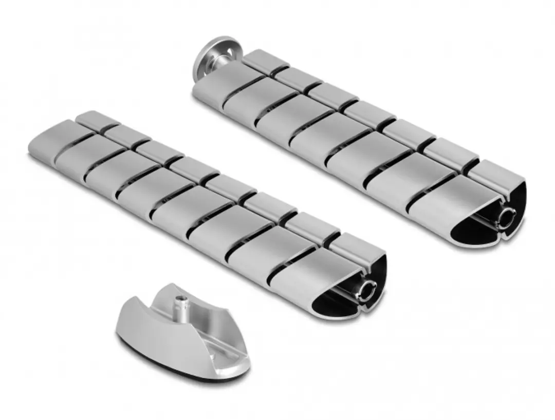 Delock Kabelgoot 740x75mm Zilver