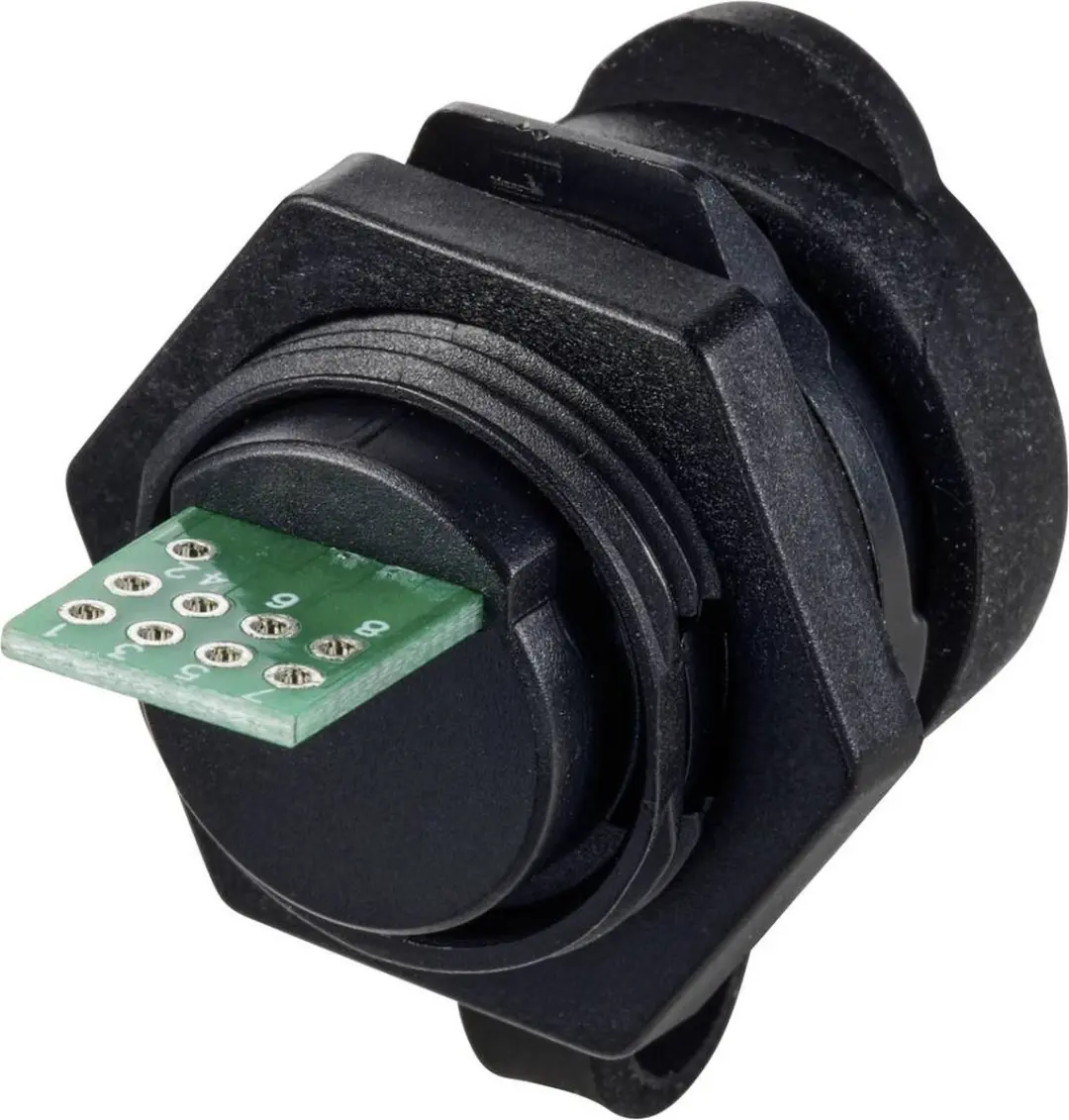 Tru Components TC-12770456 Inbouwbus RJ45 naar PCB - 1 Stuk
