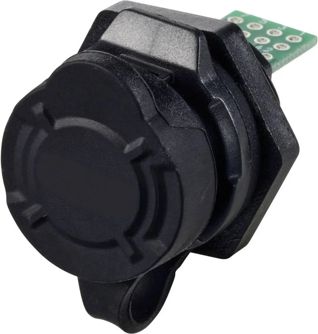 Tru Components TC-12770456 Inbouwbus RJ45 naar PCB - 1 Stuk