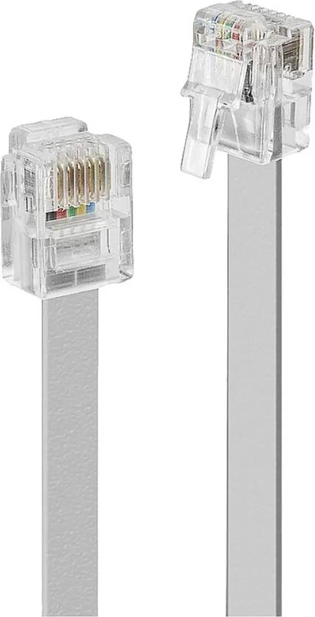 Lindy Telefoon Aansluitkabel RJ12 2m