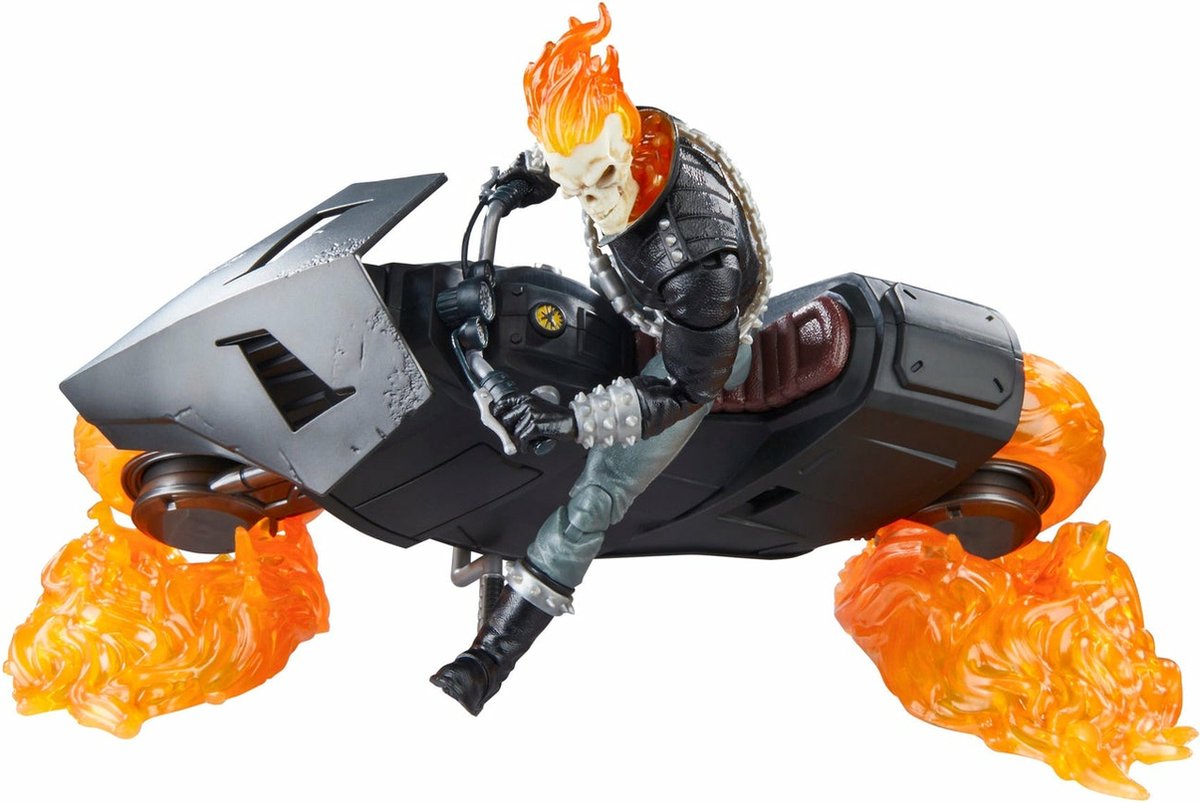 Hasbro Marvel 85th Anniversary Marvel Legends Action Figure met Vehicle Ghost Rider 15 cm Action Figuur