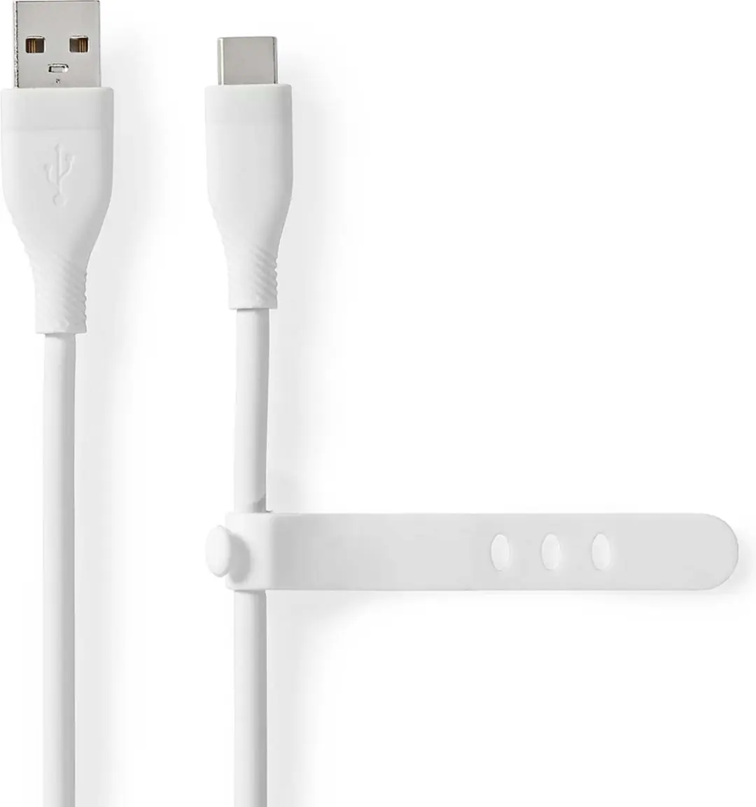 Nedis USB-A naar USB-C Kabel 1.5m - 15W 480Mbps - Wit