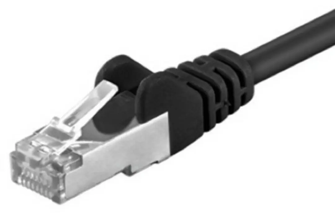 Goobay CAT 5e Patchkabel F/UTP 10m - Zwart