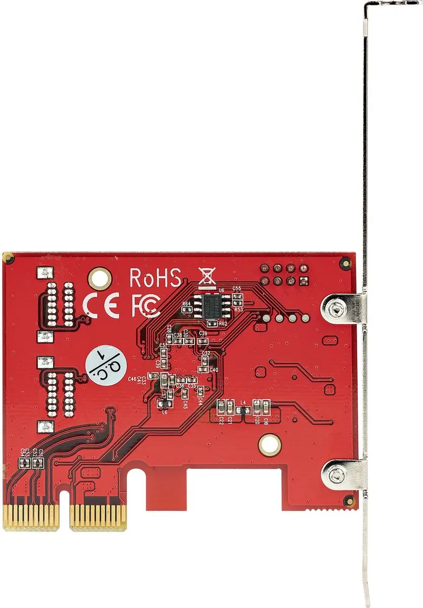 Startech 4P6G-PCIE-SATA-CARD PCI-kaart - Grijs