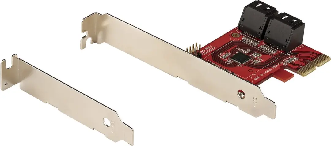 Startech 4P6G-PCIE-SATA-CARD PCI-kaart - Grijs