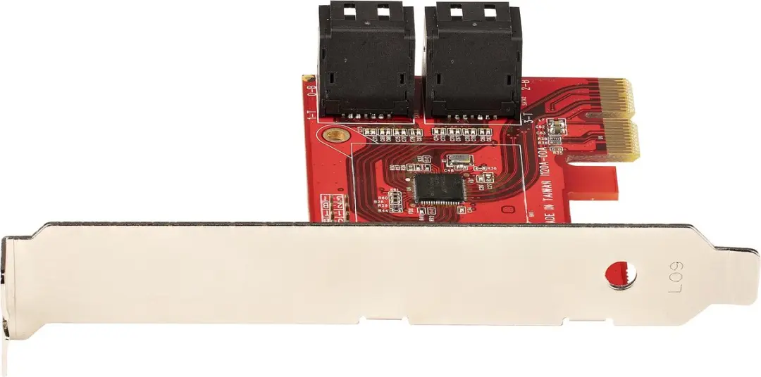 Startech 4P6G-PCIE-SATA-CARD PCI-kaart - Grijs