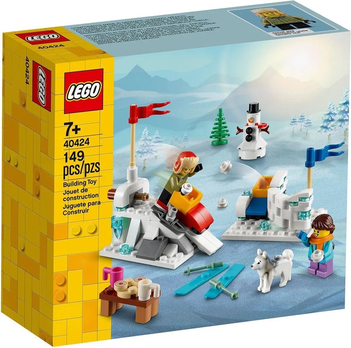 LEGO Winters Sneeuwballengevecht 40424