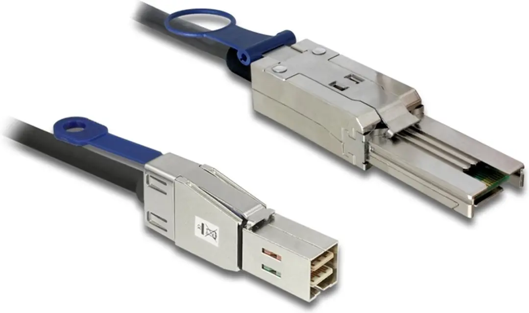 Delock Mini-SAS HD SFF-8644 naar SFF-8088