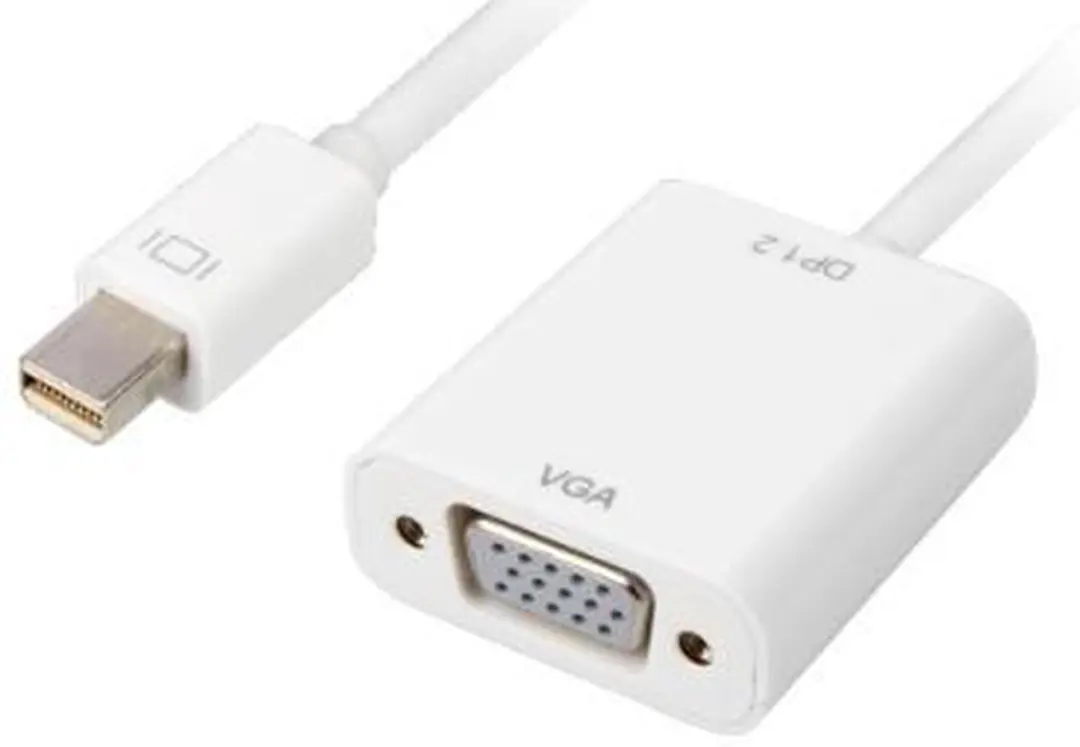 Sharkoon Mini DisplayPort/VGA Kabel 0.15m - Wit