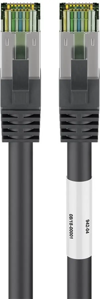 Goobay RJ45 CAT 6A Netwerkkabel 500MHz
