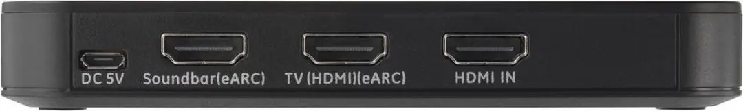 SpeaKa Professional SP-HDA-501 Audio Extractor - 4K 3840x2160 - Zwart