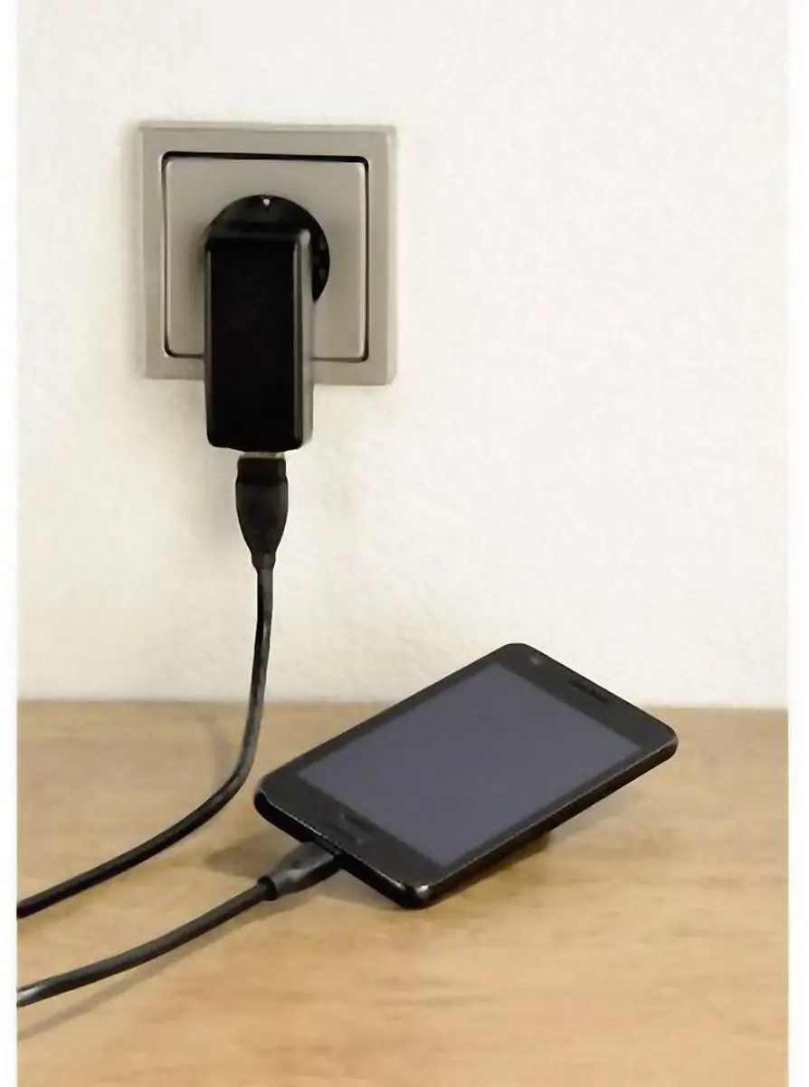 Hama USB A naar Micro B Kabel 0.75m - Zwart
