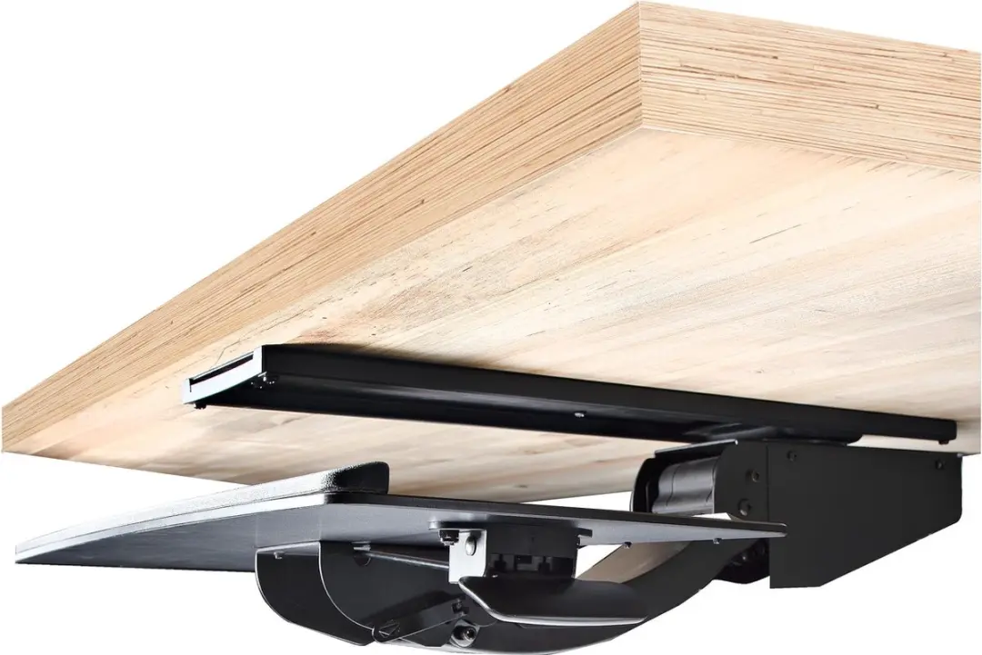 Startech KBTRAYADJ2 Uitschuifbare Toetsenbordlade - 25x65cm - Zwart