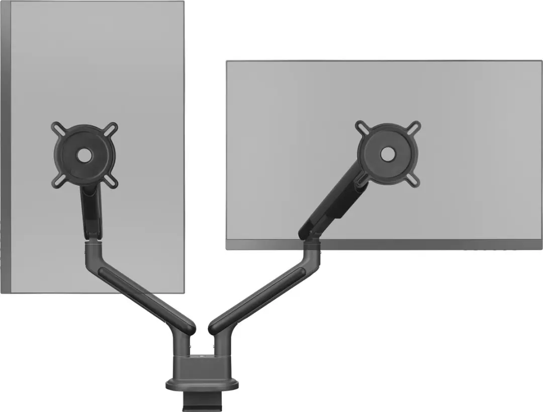 One For All DM7210 Design-line Dubbele Monitorarm - Grijs
