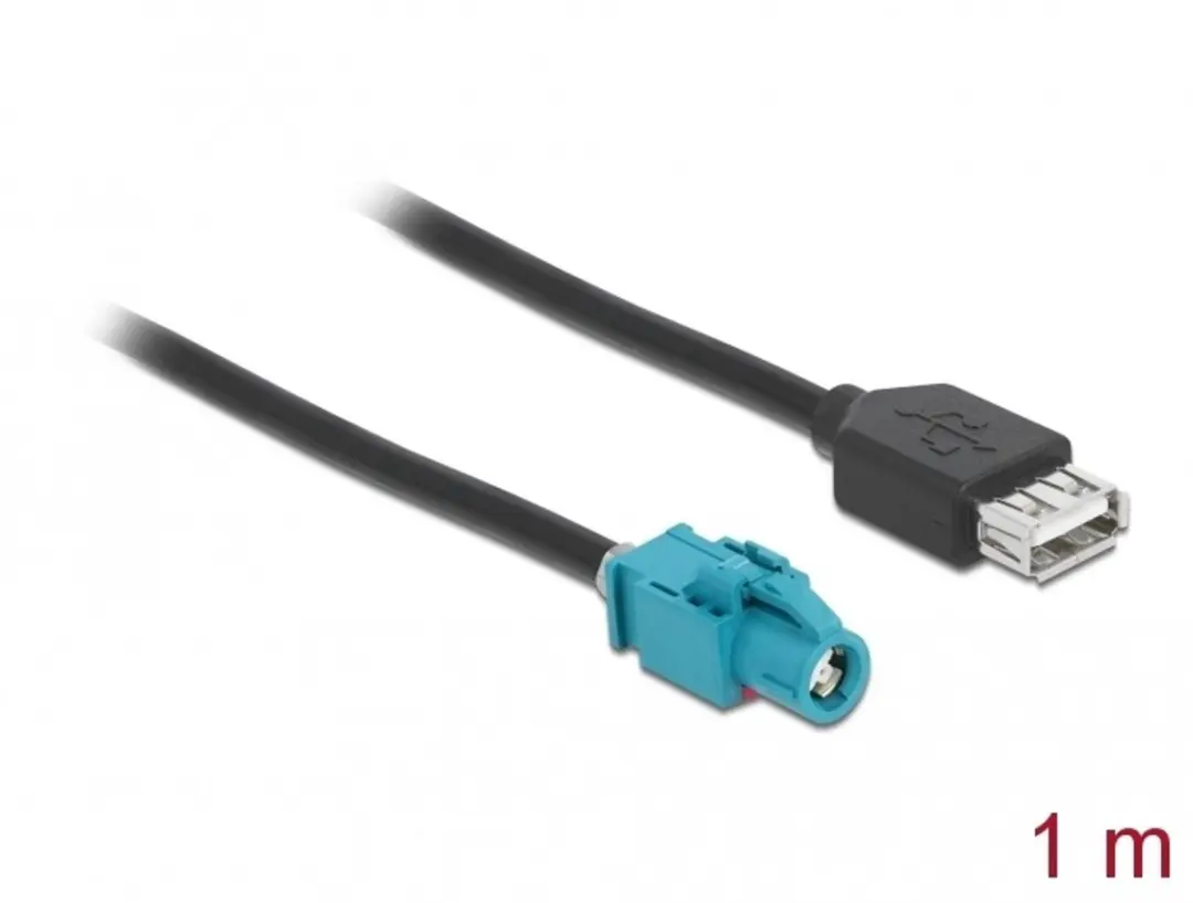Delock HSD Vrouwelijk naar USB 2.0 Type-A Kabel 1m